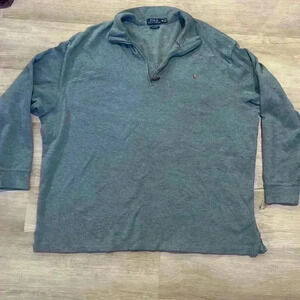Polo Ralph Lauren Estate-Rib Quarter-Zip Pullover sz 3XB
